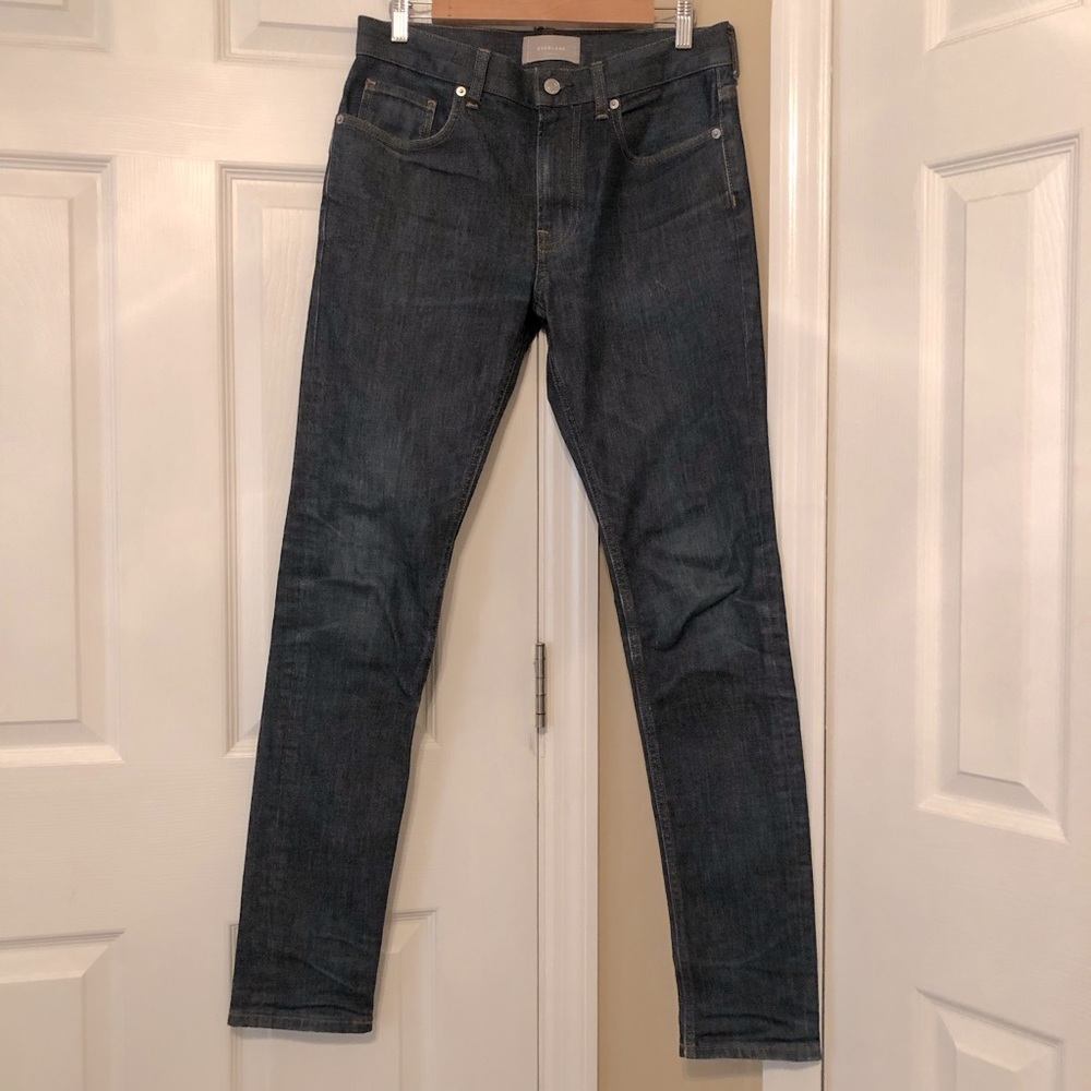 Everlane Men’s 'The Skinny Fit' Jeans in Dark Indigo